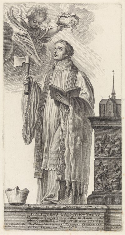 A Depiction of Petrus van Kalmpthout by Michel Natalis